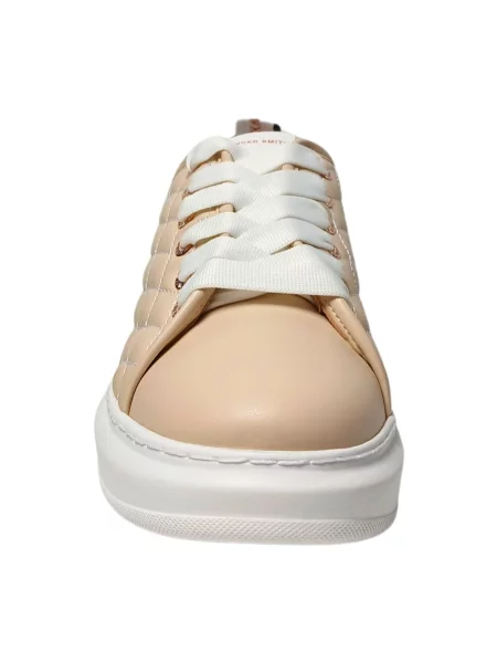 Sneakersy Alexander Smith skórzane beżowe
