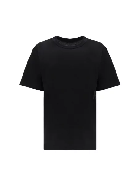 Koszulka Alexander Wang z krótkim rękawem czarna