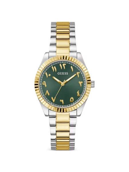 Часовник Guess зелено