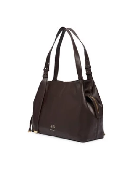 Kabelka Armani Exchange hnědá