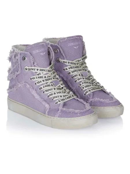 Sneakersy Zadig & Voltaire fioletowe