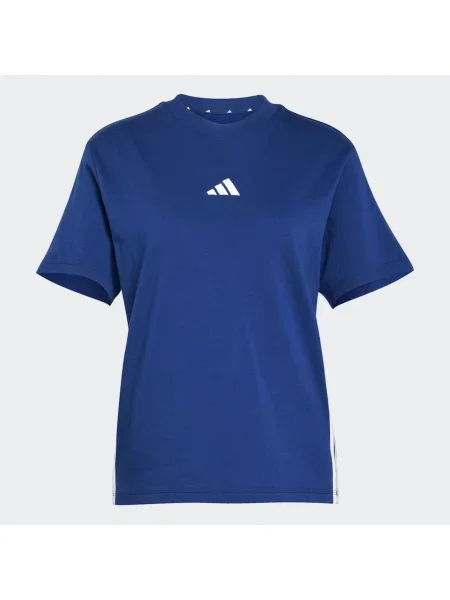 ADIDAS SPORTSWEAR Tricou funcțional Essentials albastru închis alb
