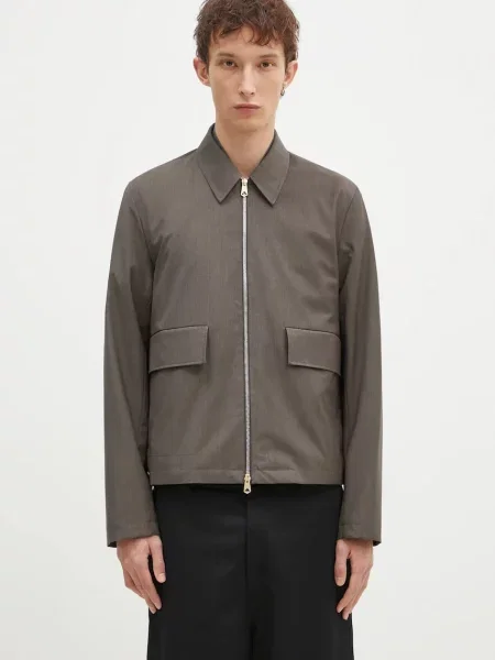 Paul Smith geaca de lana gri