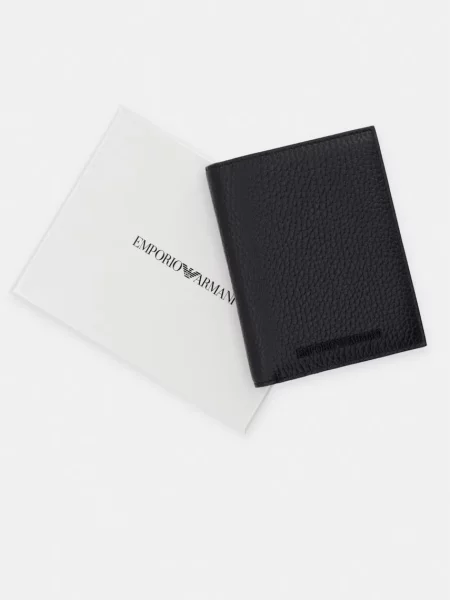 Кожаный кошелек Emporio Armani