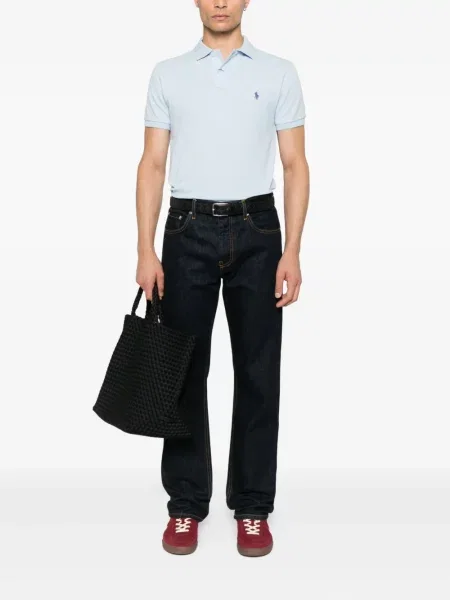 Поло тениска Polo Ralph Lauren кафяво