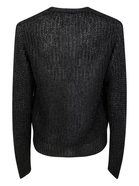 Cardigan Lardini cu decolteu în V albastru