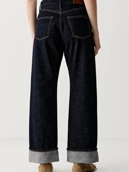 Tommy Hilfiger jeansy straight męskie granatowe