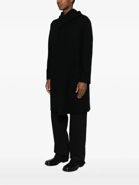 Cardigan Ma+ cu glugă negru