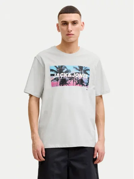 Jack & Jones T-Shirt Indiana Tee szary