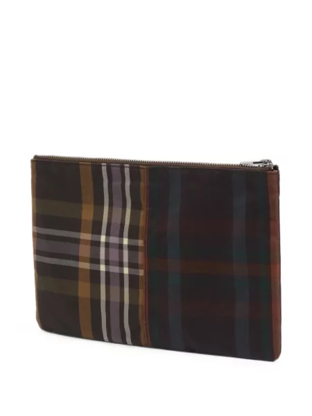 Καρό clutch Bimba Y Lola πράσινο