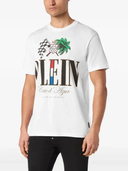 Tricou Philipp Plein alb