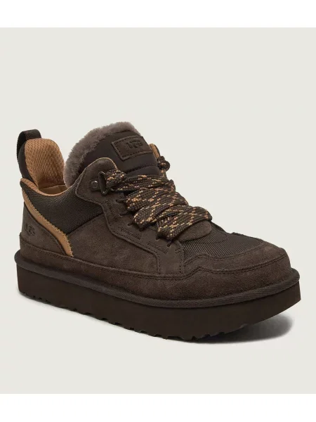 UGG Sneakers Lowmel | shearling | piele întoarsă maro