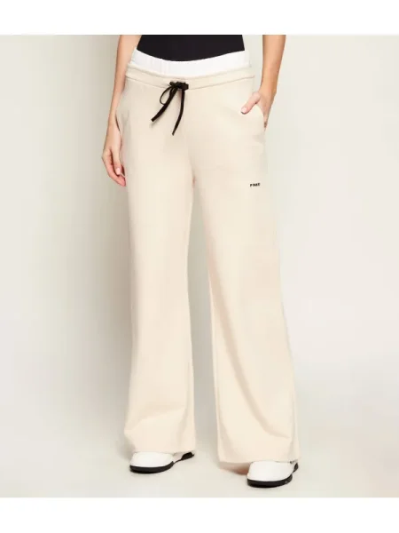 Pinko Pantaloni de trening | Relaxed fit bej
