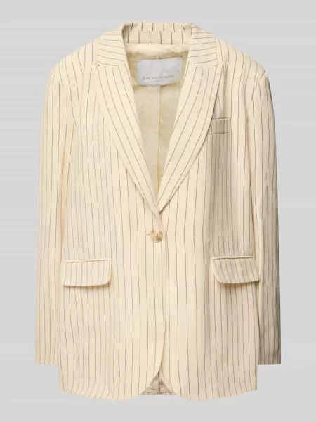 Żakiet z brustaszą model ‘Elaine’ Leger By Lena Gercke beżowa