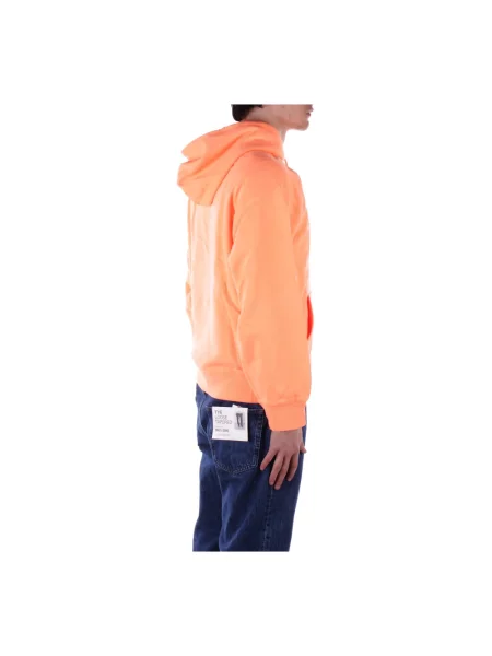 Bluza z kapturem Carhartt Wip pomarańczowa
