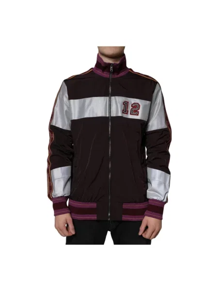 Kurtka bomber Dolce And Gabbana z logo