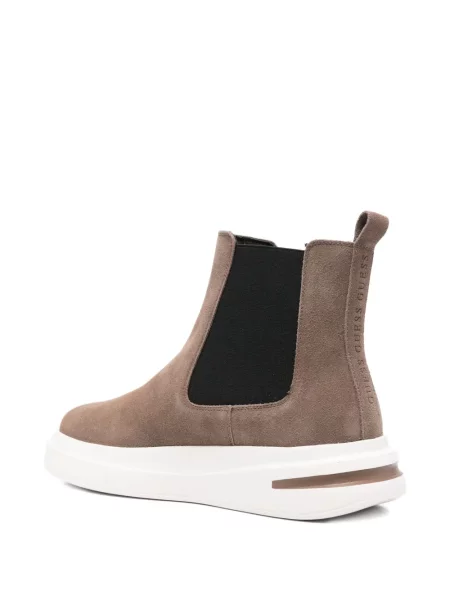 Botine Guess cu platformă maro