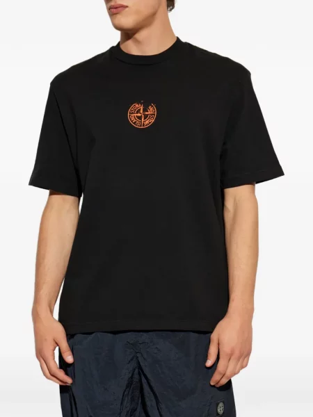 Tricou Stone Island cu imagine negru