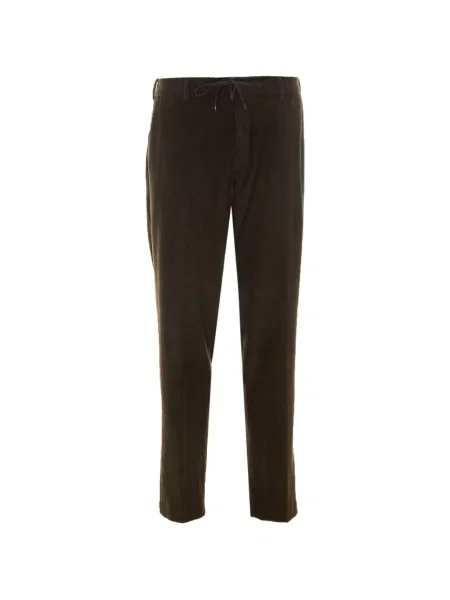 Pantaloni Circolo 1901 de catifea cord cu cordon verde