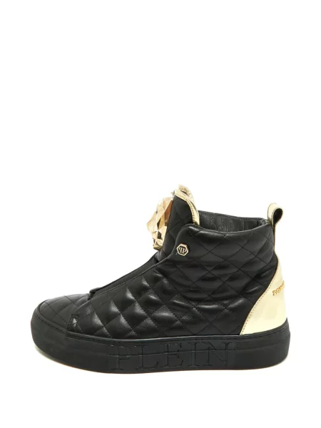 Matlasat sneakerși Philipp Plein negru