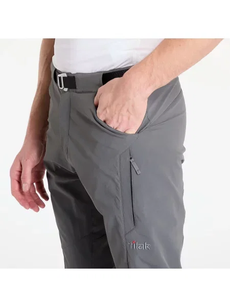 Pantaloni Tilak Qualido Pants 23 Grey Pinstripe XL gri