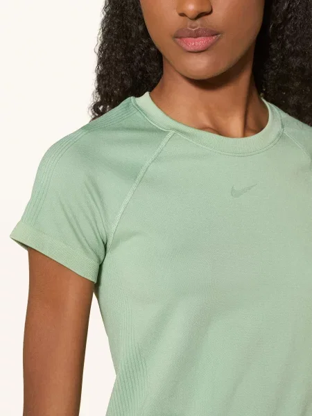 Nike Tričko Seamless světle zelená