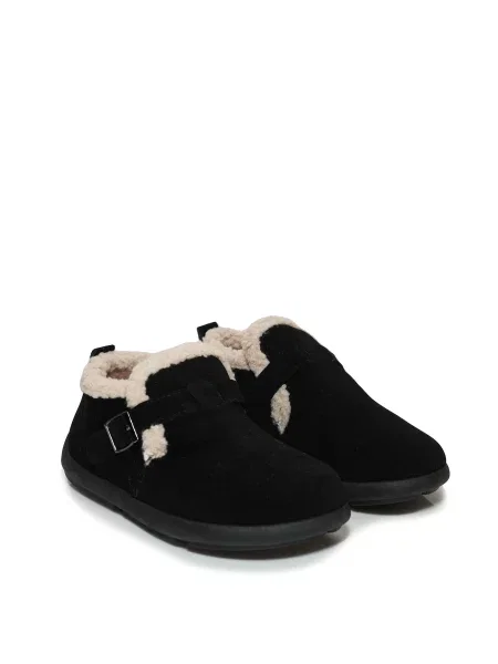 Замшевые туфли Navigator черные