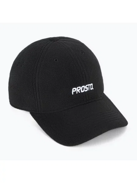 Kšiltovka PROSTO Fleece black černá