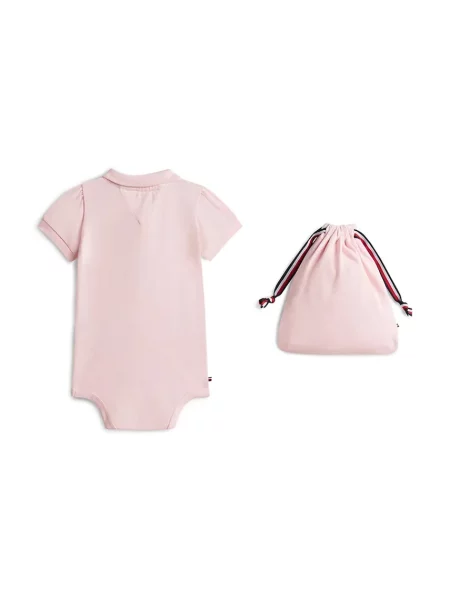 Tommy Hilfiger body dětské růžový
