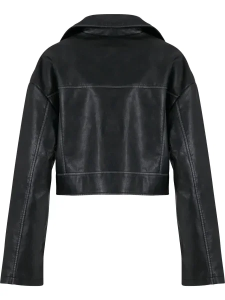 Urban Classics Geacă de primăvară-toamnă negru