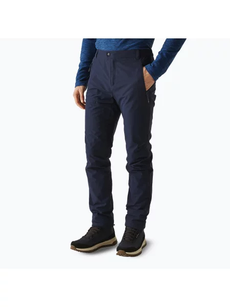 Pantaloni de trekking pentru bărbați REGATTA Highton Winter navy albastru închis