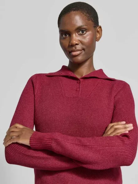 Sweter o kroju sim fit z mieszanki Christian Berg Woman
