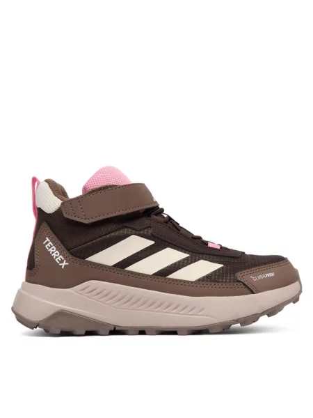 Buty trekkingowe Adidas trekkingowe brązowe
