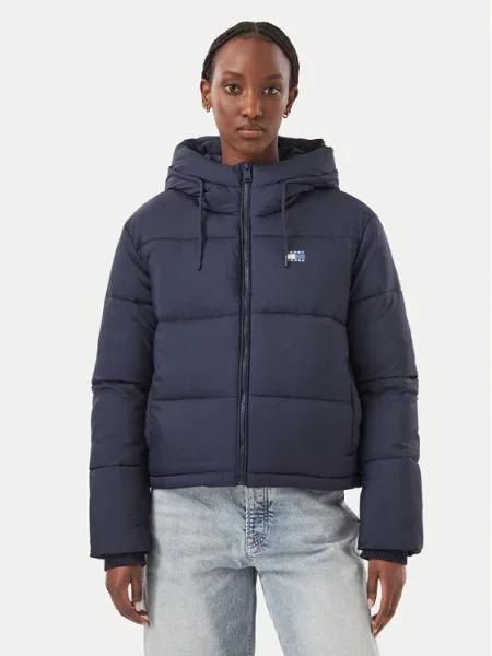 Tommy Jeans Zimska jakna mornarsko plava