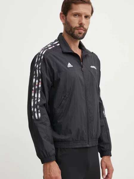 Суитчър Adidas с апликация черно