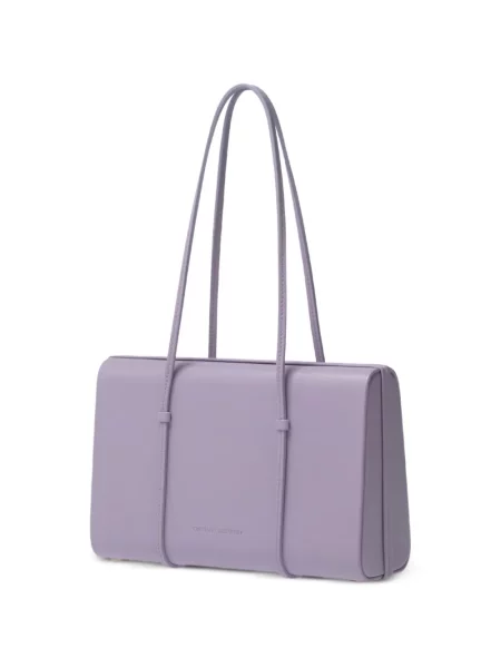 Kabelka Carolina Herrera fialová