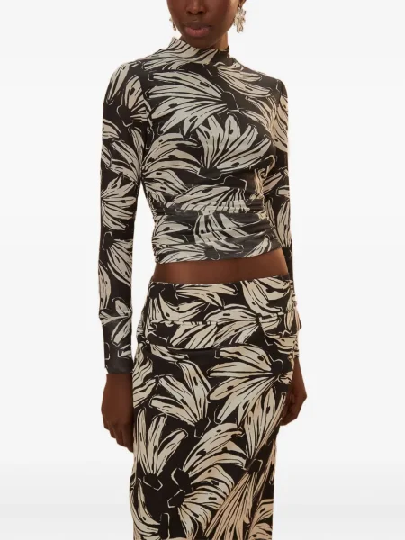 Tricou Farm Rio cu imagine negru