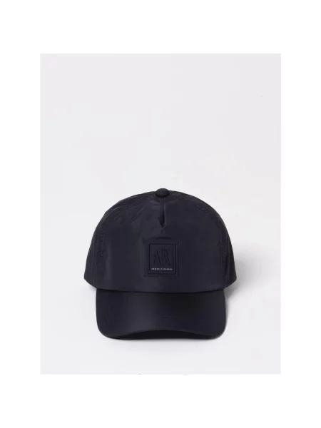 Czapka z daszkiem Armani Exchange granatowa