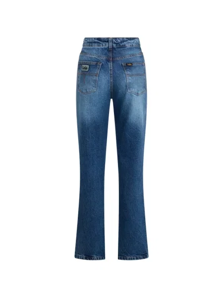 Blugi Lois Jeans cu autograf albastru