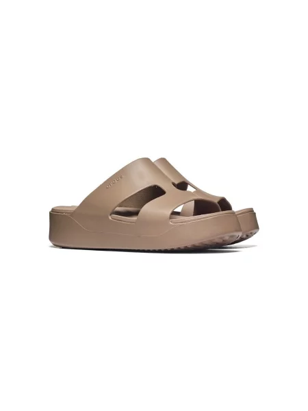 Šľapky Crocs béžová