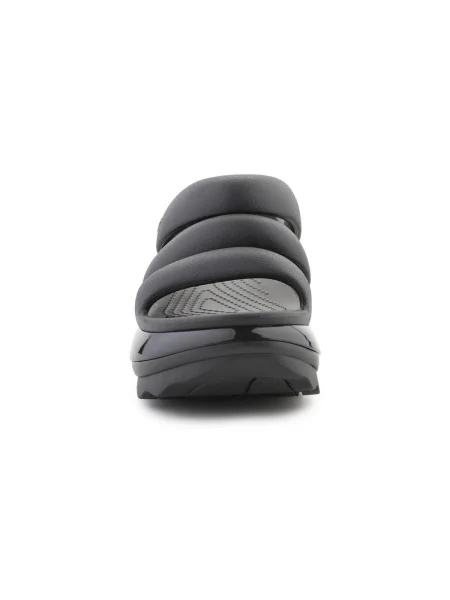 Papuci Crocs cu bretele negru