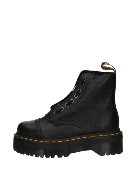 Боти Dr. Martens на платформе черно