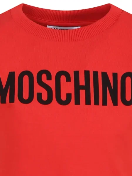 Koszulka dziecięca Moschino czerwona