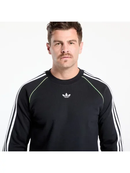 Mikina bez kapucne Adidas Originals čierna
