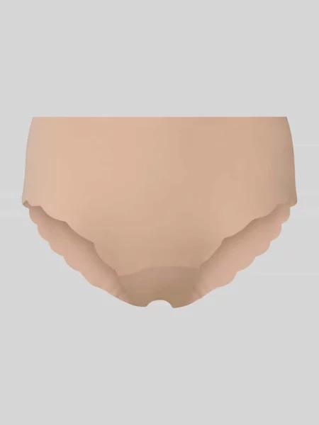 Majtki z falistym brzegiem Skiny różowe