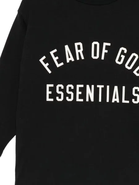 Dětské tričko Fear Of God Essentials černé