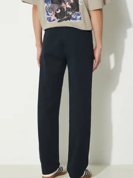 Norse Projects spodnie Aros Regular Organic granatowy proste