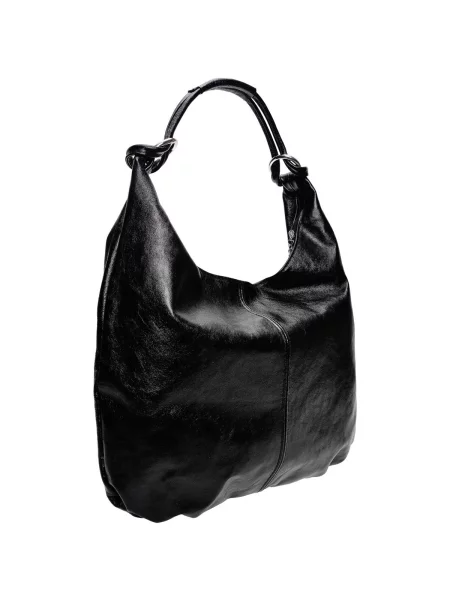 Geanta hobo Anna Luchini negru
