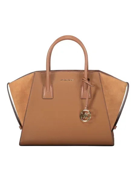 Torebka Michael Kors skórzana biznesowa brązowa