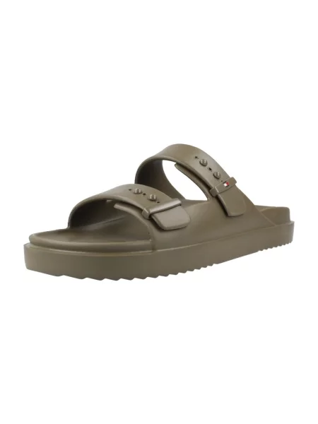 Pantofi Tommy Hilfiger verde